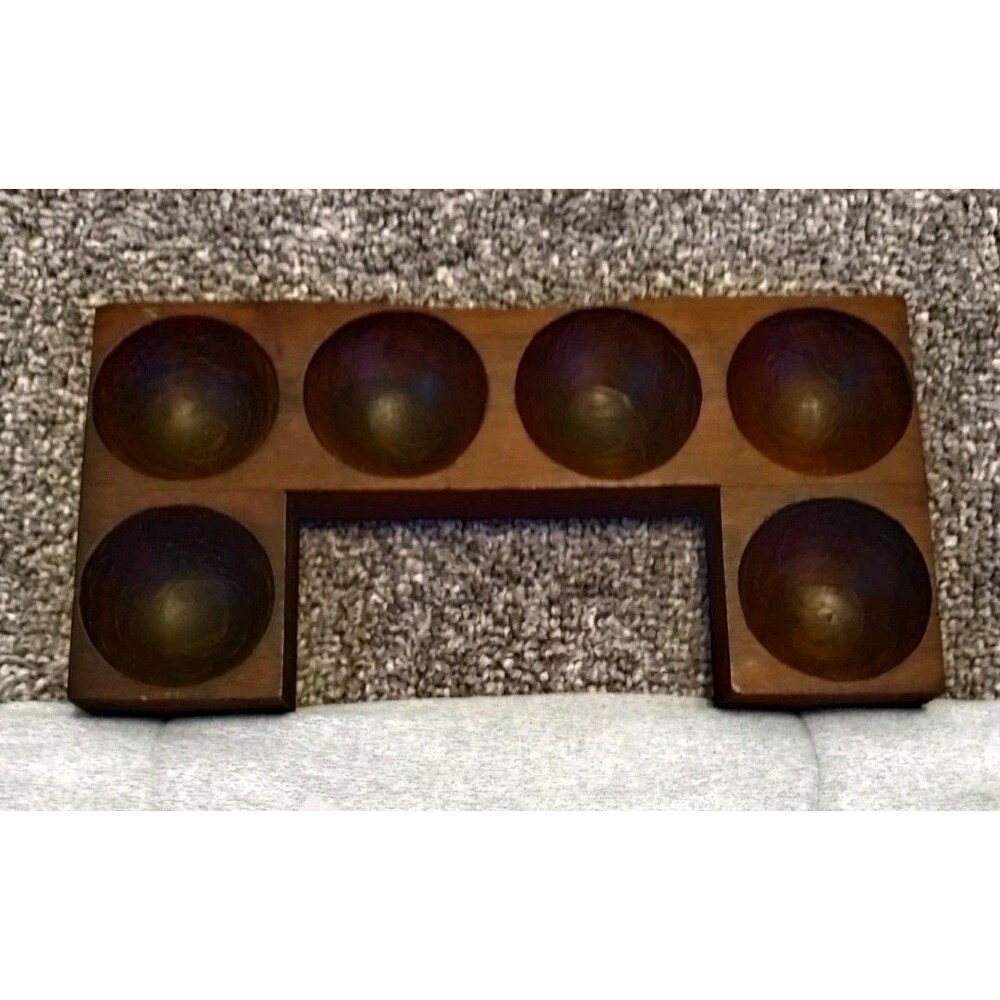 Rare Antique Vintage Wooden Cash Drawer Register Insert - Picture 3 of 6
